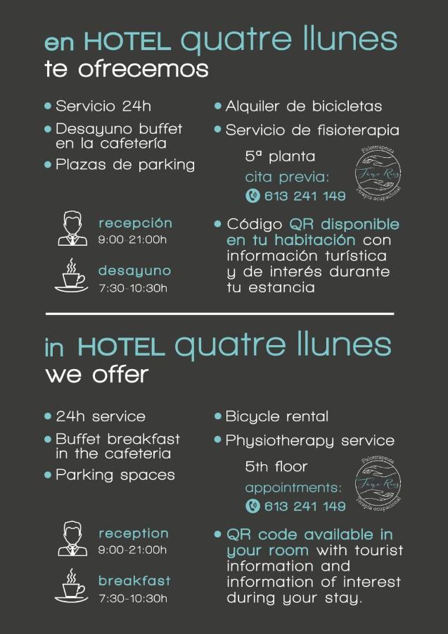 Hotel Quatre Llunes Santa Pola Exterior foto